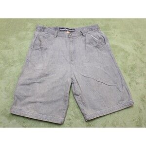 Enyce Men’s Gray Denim Jean Shorts Jorts Baggy Hip Hop Skater Grunge Y2K Size 38